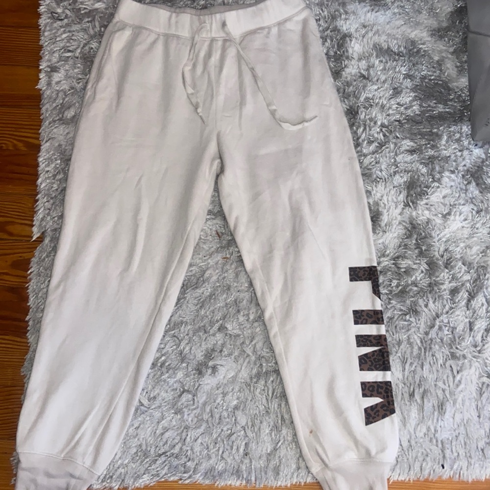 PINK leopard print sweats